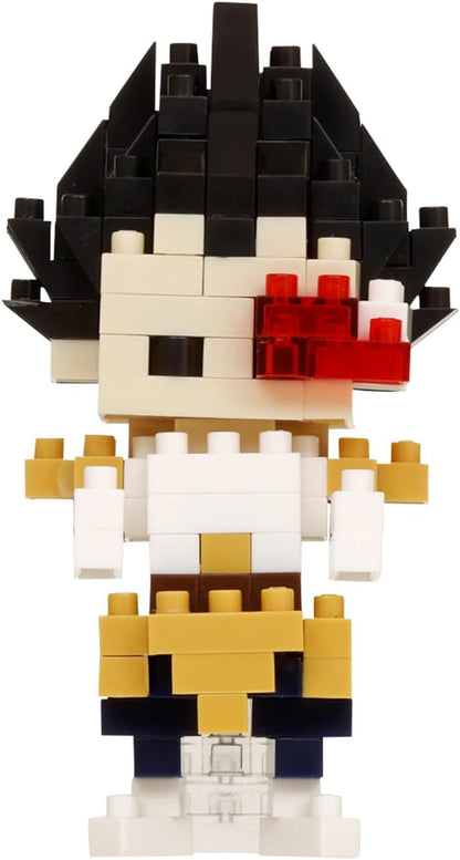 nanoblock - Vegeta , Character Collection Series Building Kit , White,130 pieces