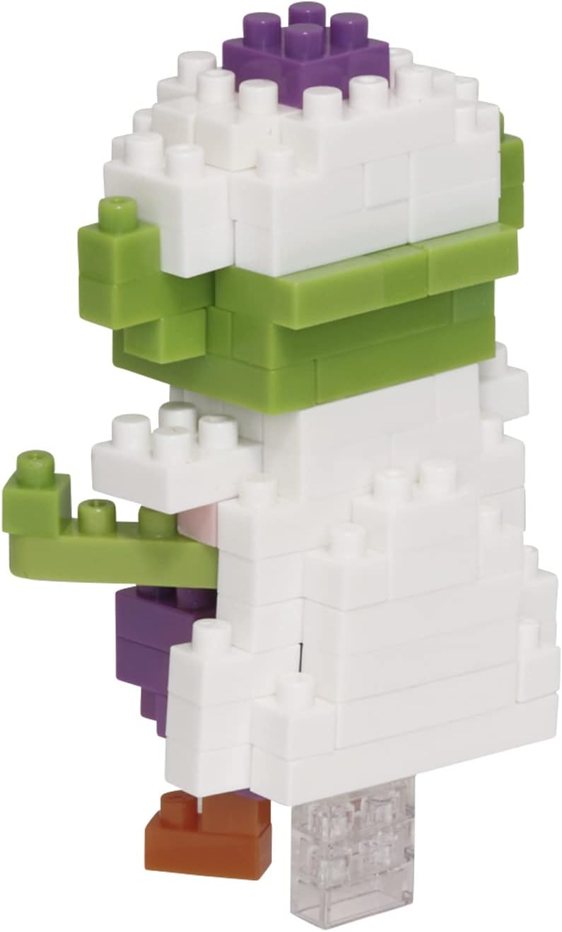 nanoblock Dragon Ball Z Piccolo Building Kit, White, 100pieces