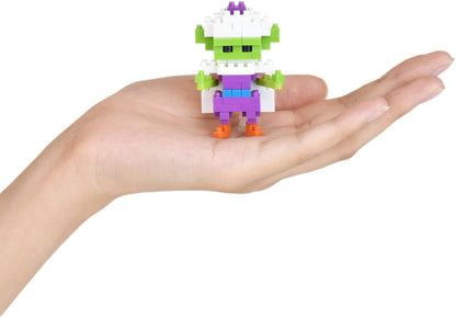 nanoblock Dragon Ball Z Piccolo Building Kit, White, 100pieces