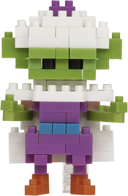 nanoblock Dragon Ball Z Piccolo Building Kit, White, 100pieces
