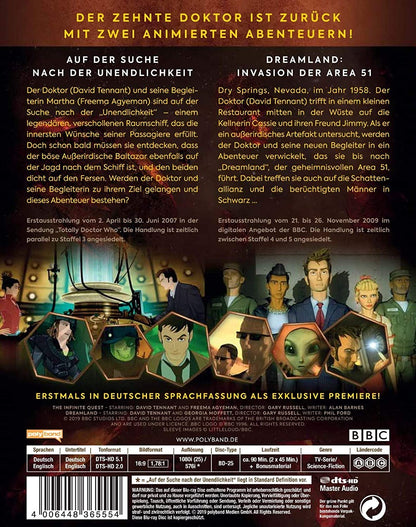 Doctor Who - Animated Double Feature Collection: Dreamland / Auf der Suche nach der Unendlichkeit