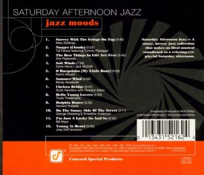 Jazz Moods: Saturday Afternoon Jazz