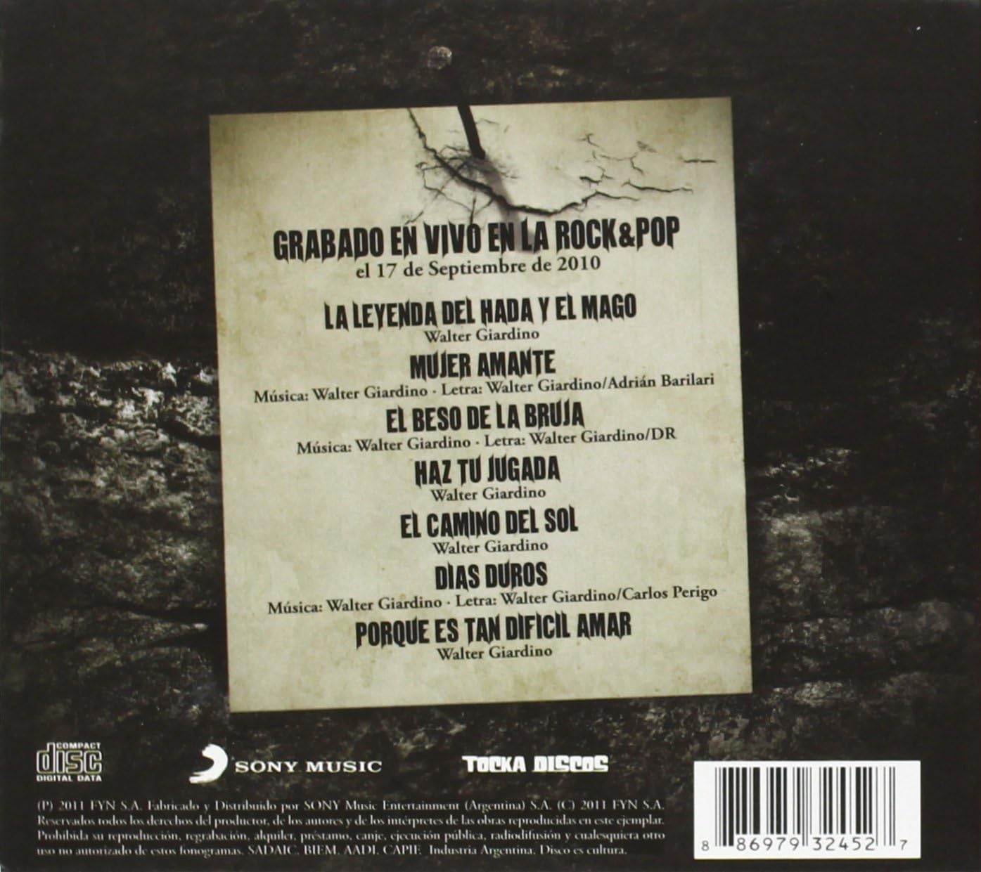 XX Aniversario: Magos Espadas y Rosas Rata Blanca
