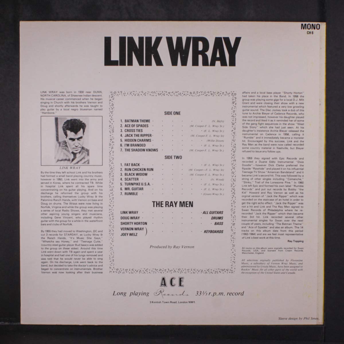 early recordings LP