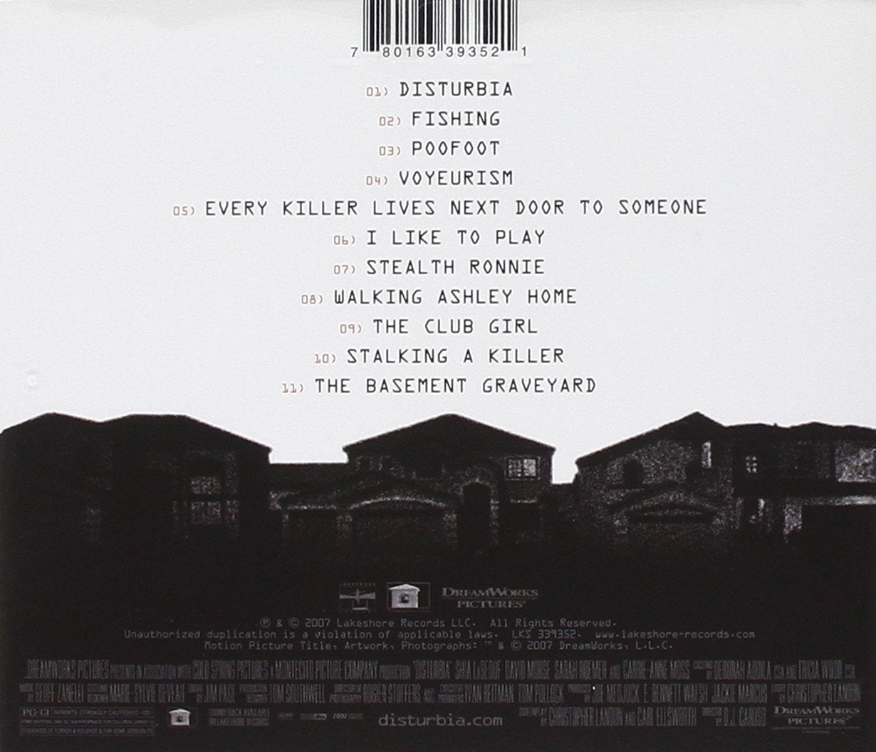 Disturbia (Score) (Original