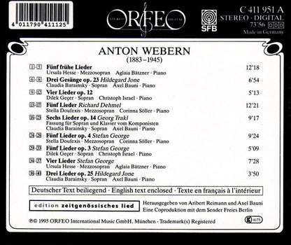Lieder (Hese, Barainsky, Gecer, Doufexis, Bauni)