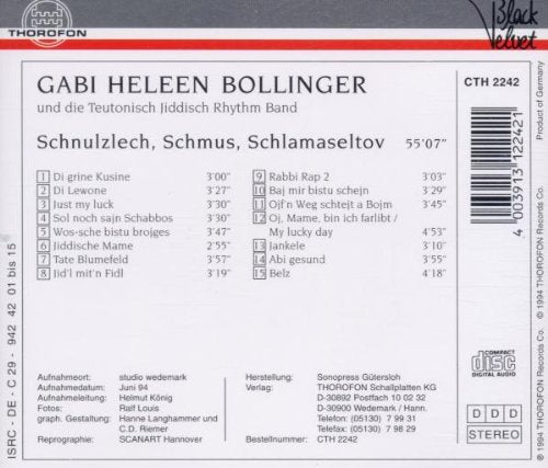 Schnulzlech Schmus Schlamaseltov