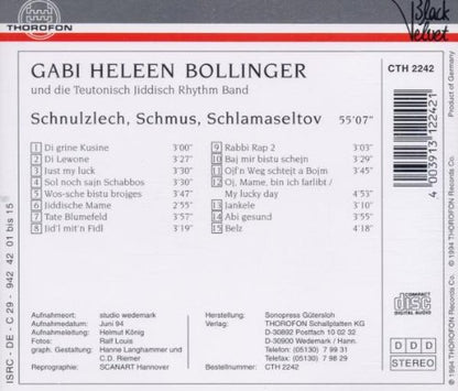 Schnulzlech Schmus Schlamaseltov