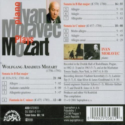 Moravec Ivan Plays Mozart