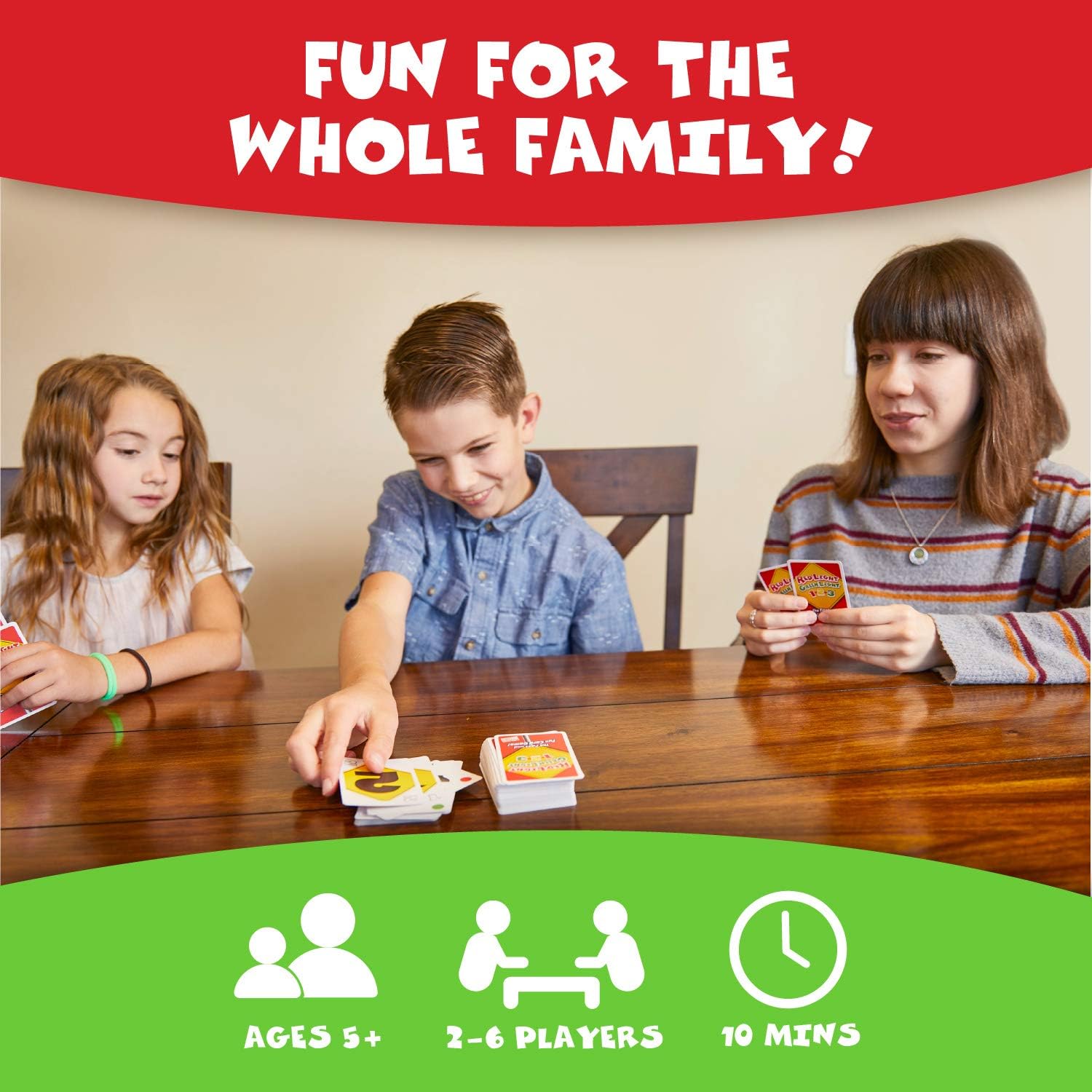 Red Light Green Light: The Fast and Fun Card Game! | For 2-6 Players | Ages 5+