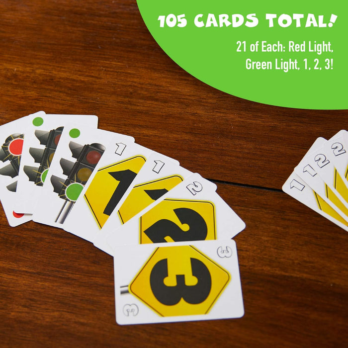 Red Light Green Light: The Fast and Fun Card Game! | For 2-6 Players | Ages 5+
