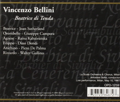 Bellini: Beatrice di Tenda