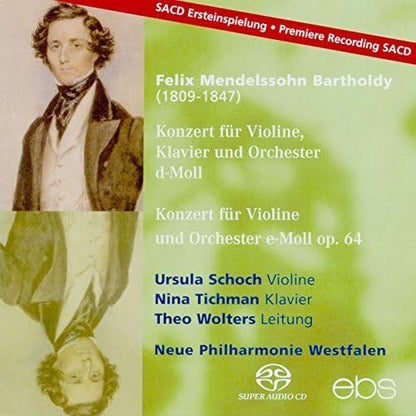 Mendelssohn: Konzert für Violine, Klavier + Orchester D-MOLL