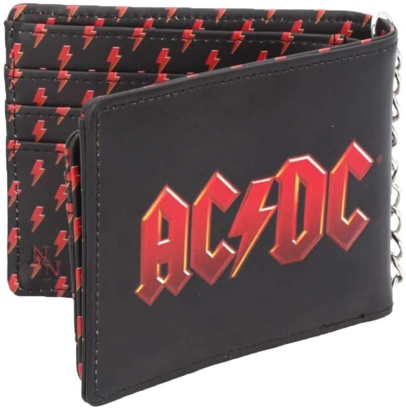 ACDC Wallet ,Black,11cm