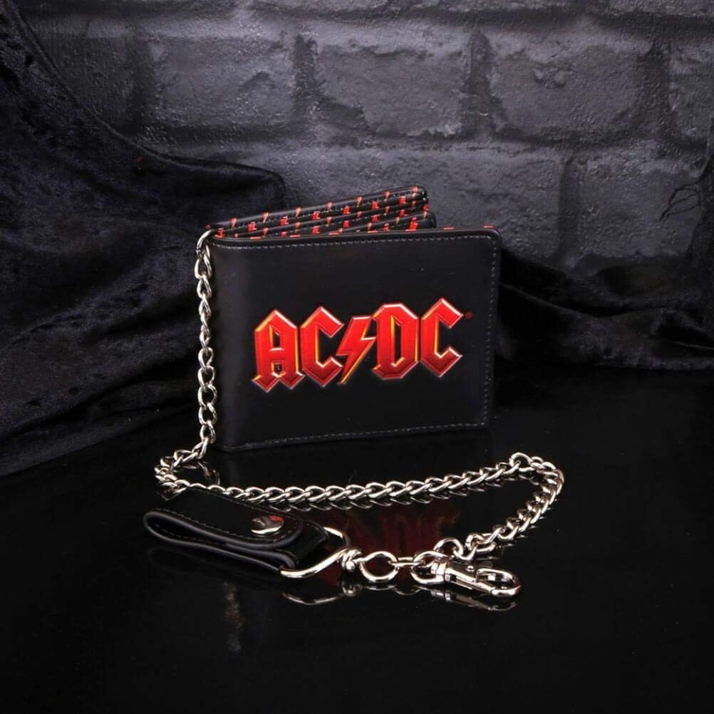 ACDC Wallet ,Black,11cm