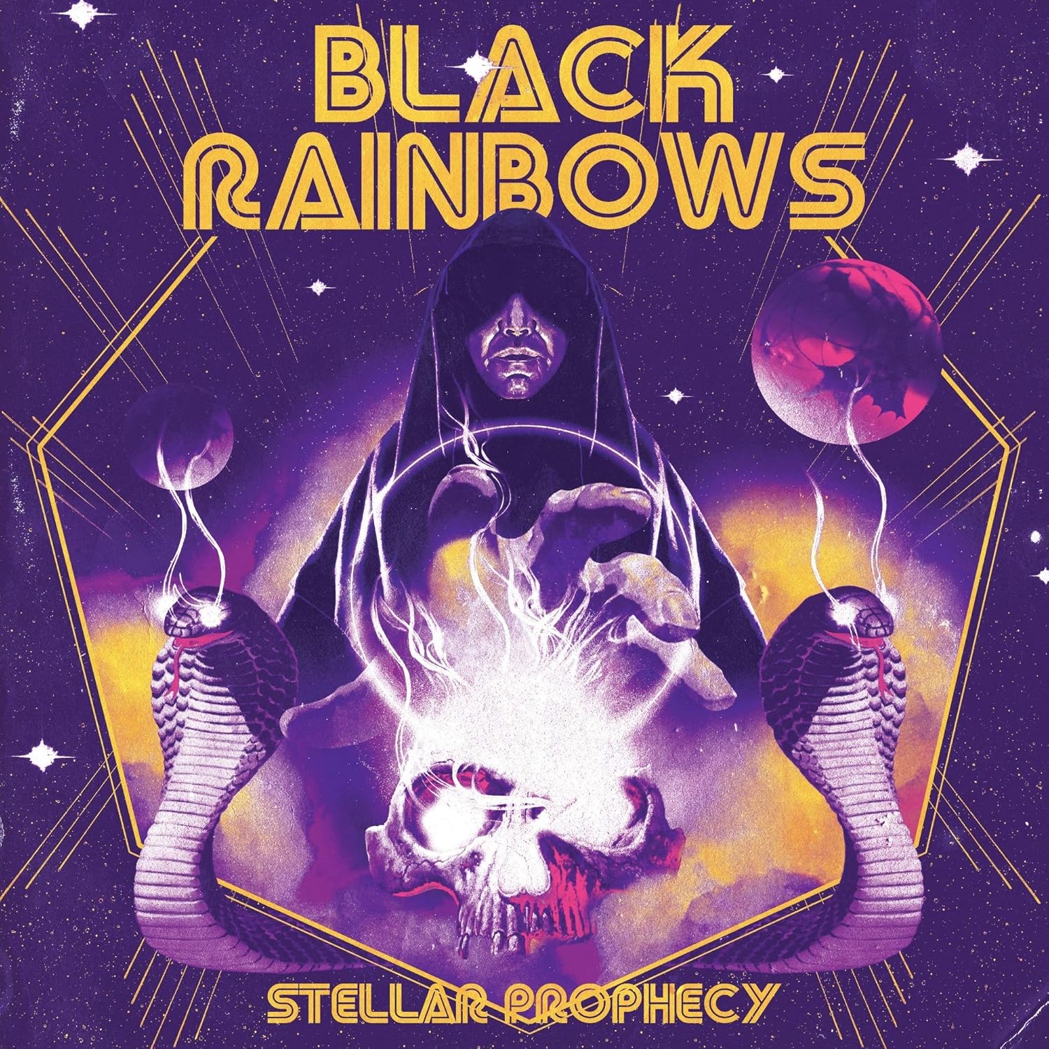 Stellar Prophecy Red Background Splatter