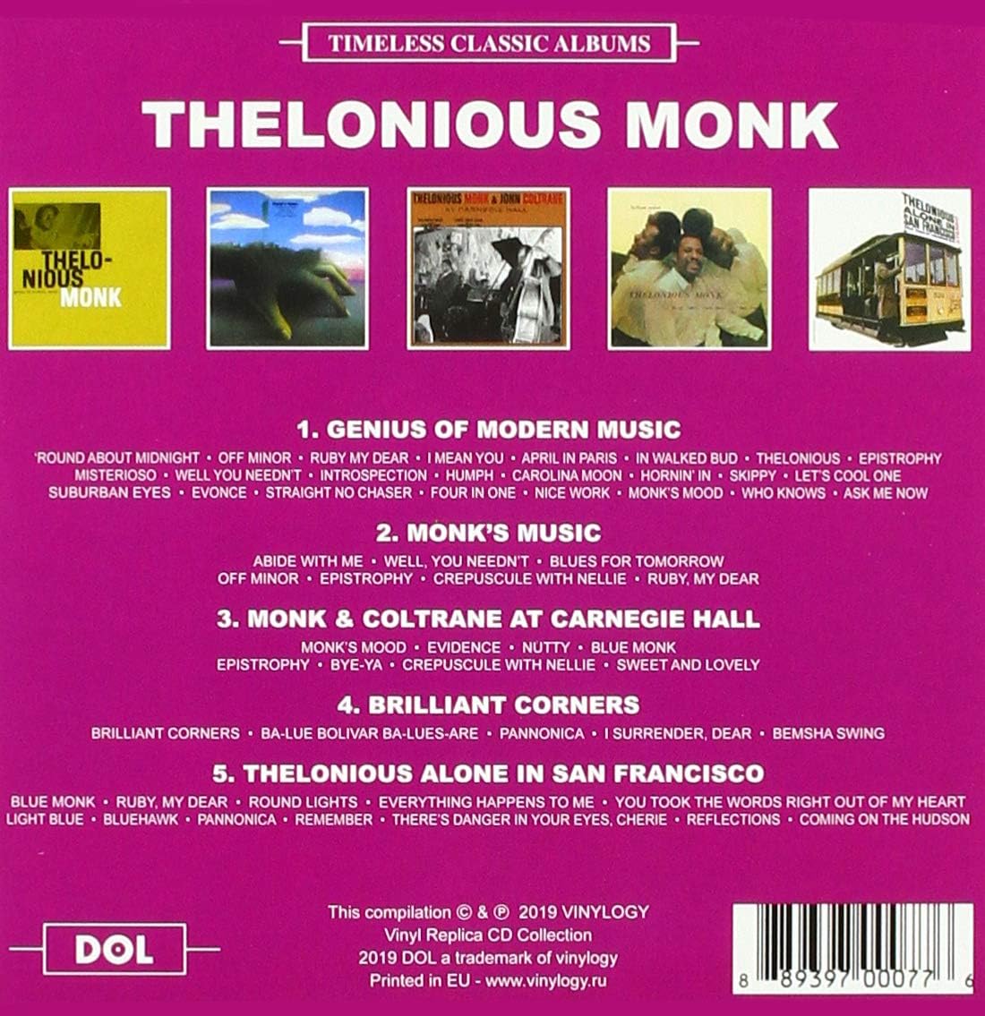 Timeless Classic Albums - The Genius! - CD Box Set