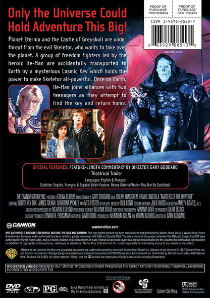Masters of the Universe (Keepcase