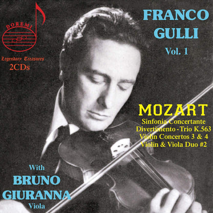 Franco Gulli: Mozart - Volume 1