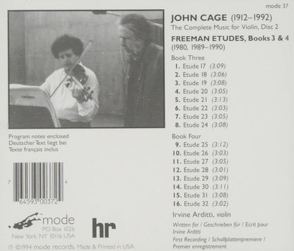 Cage-Edition Vol. 9 (Werke für Violine