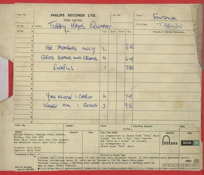 Grits. Beans & Greens: The Lost Fontana Studio Session 1969