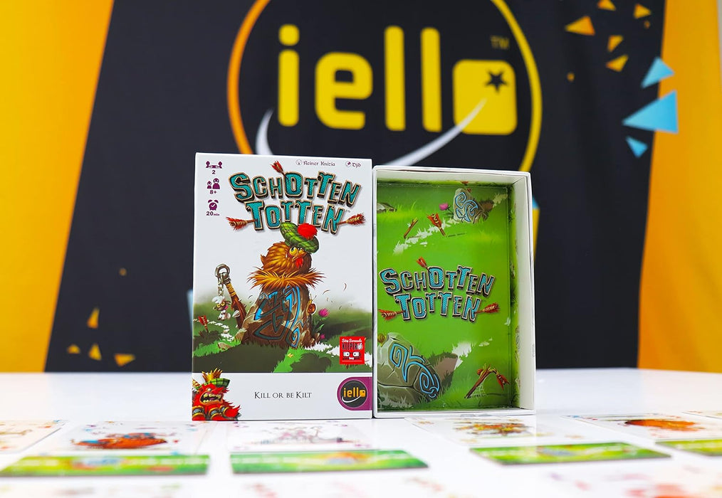 Iello | Schotten Totten | Card Game | Ages 8+ | 2 Players | 20 Minutes Playing Time