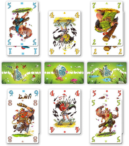 Iello | Schotten Totten | Card Game | Ages 8+ | 2 Players | 20 Minutes Playing Time Schotten Totten Card Game