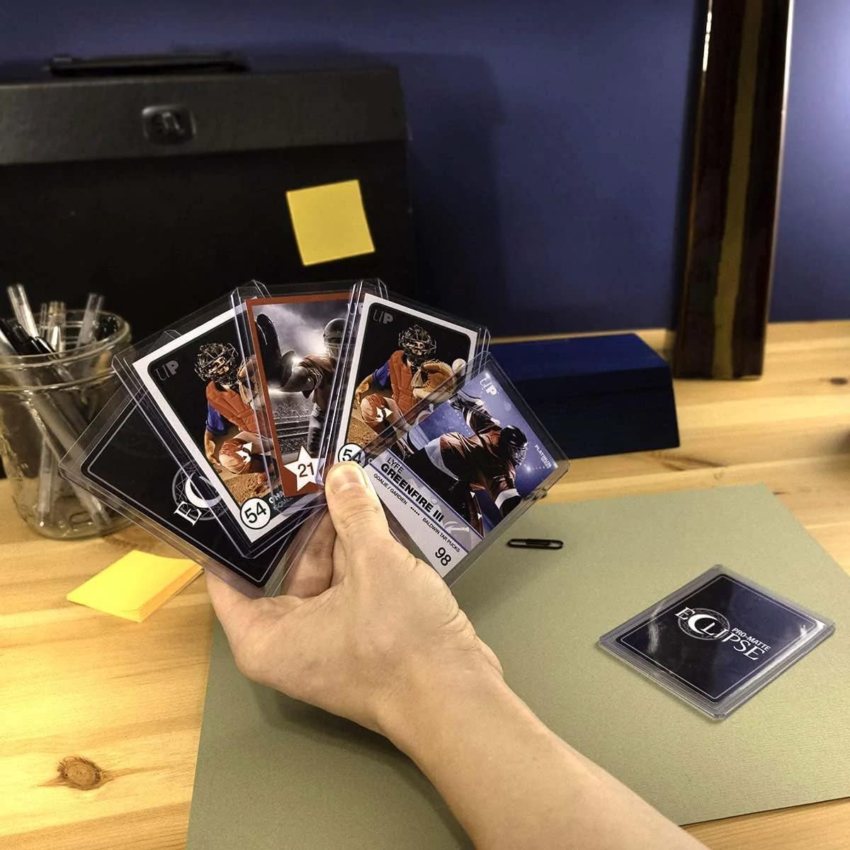 Ultra Pro 25 3 X 4 Top Loader Card Holder for Baseball, Football, Basketball, Hockey, Golf, Single Sports Cards Top Loads - Sportcards Card Collecting Supplies Toploader