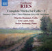 Ferdinand Ries: Complete Works for Cello - Volume 2