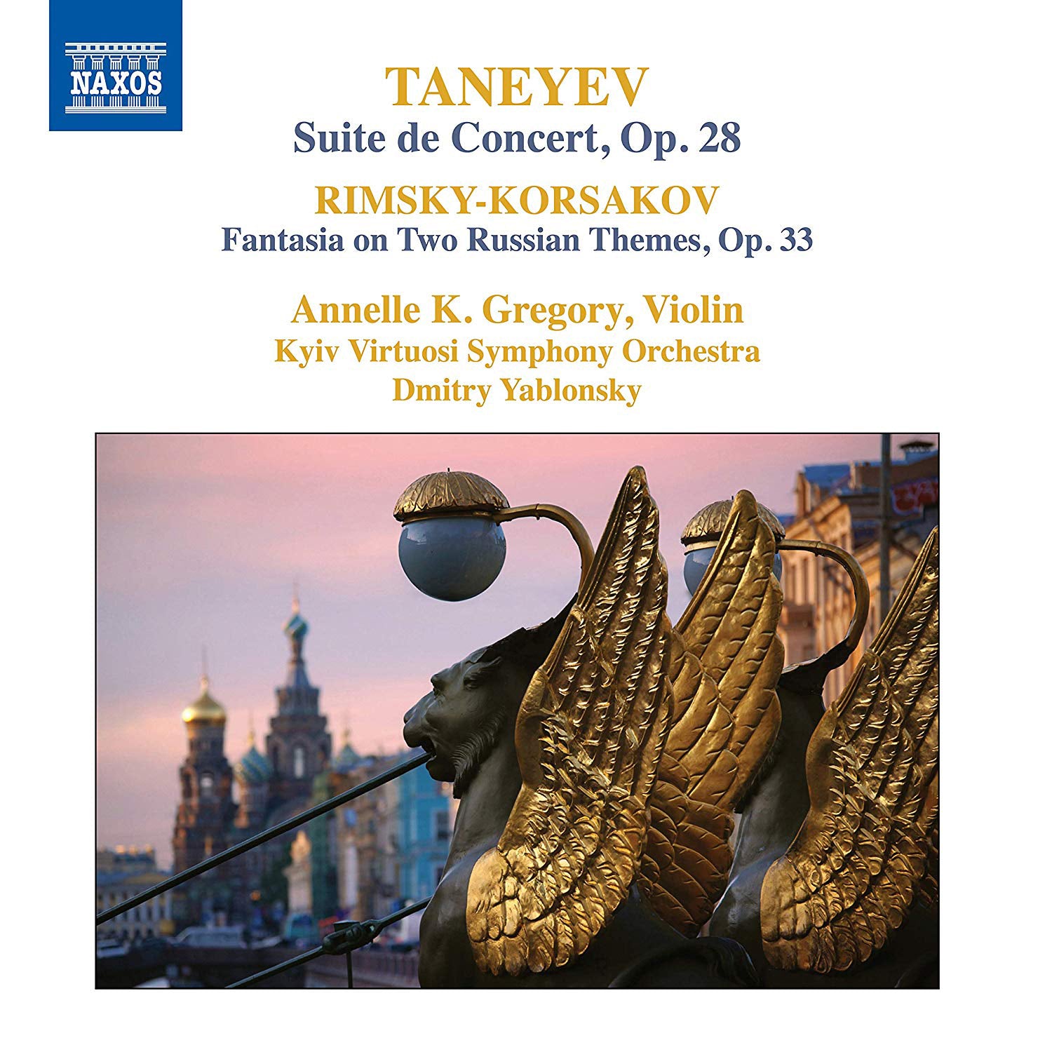Taneyev: Suite De Concert, Op. 28/Rimsky-Korsakov: Fantasia On...