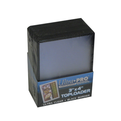 Ultra Pro Black Border Toploader 81185
