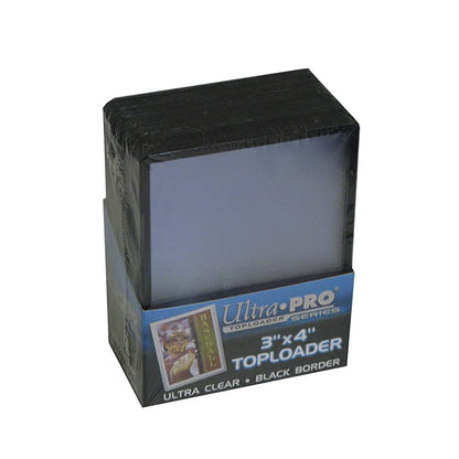 Ultra Pro Black Border Toploader 81185