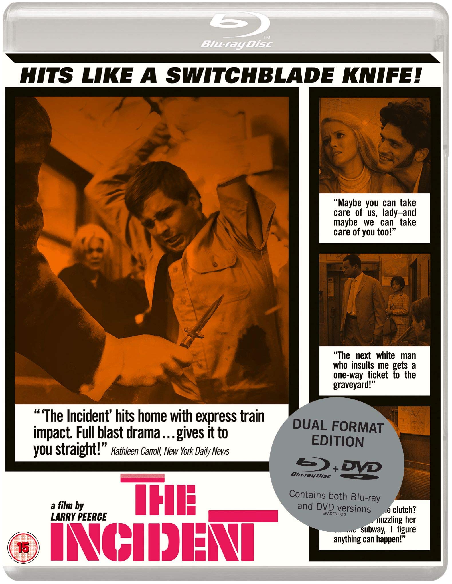 The Incident (Eureka Classics) Dual Format (Blu-ray & DVD) edition