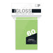 Ultra Pro Sleeves 60 d10 Card Game (Lime Green