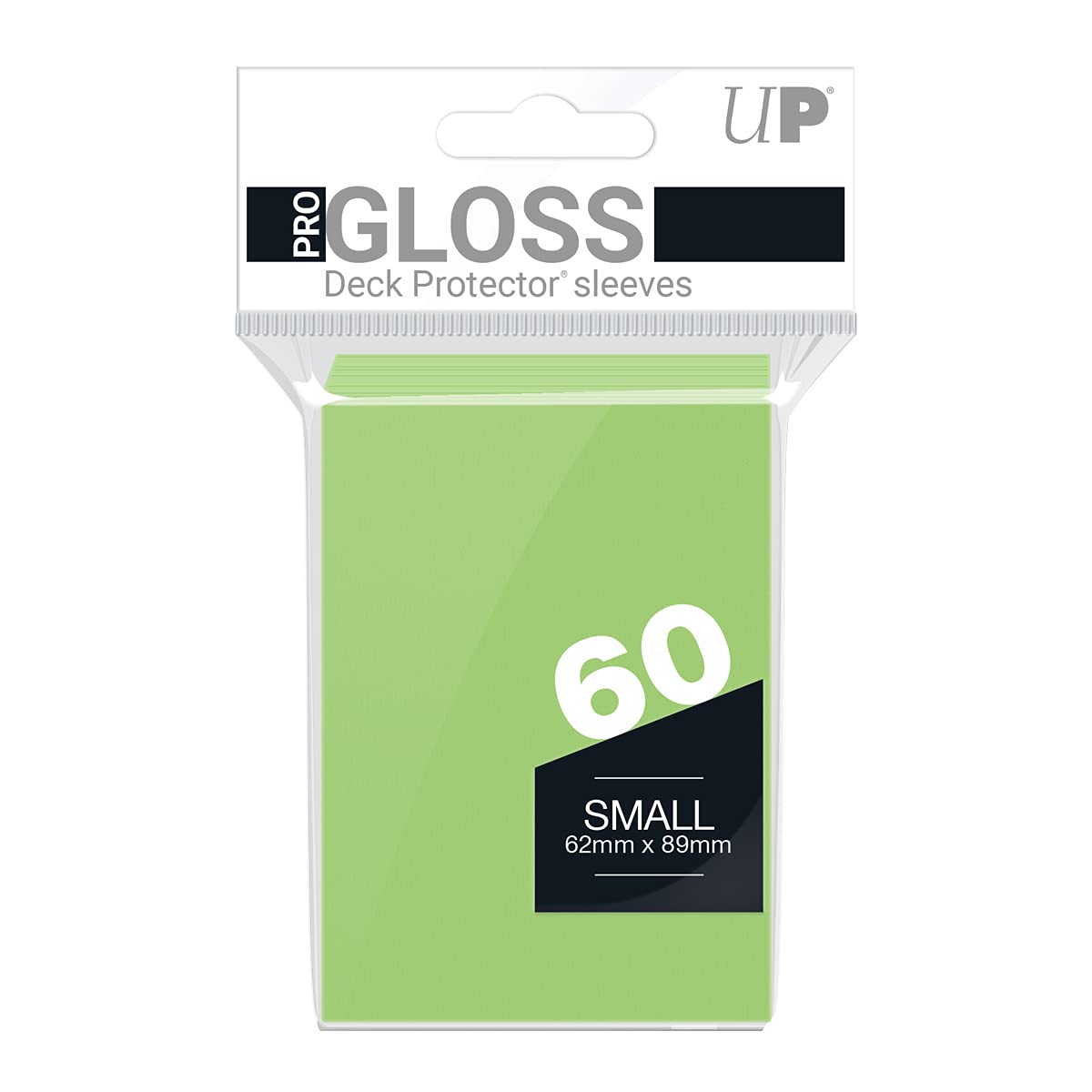 Ultra Pro Sleeves 60 d10 Card Game (Lime Green