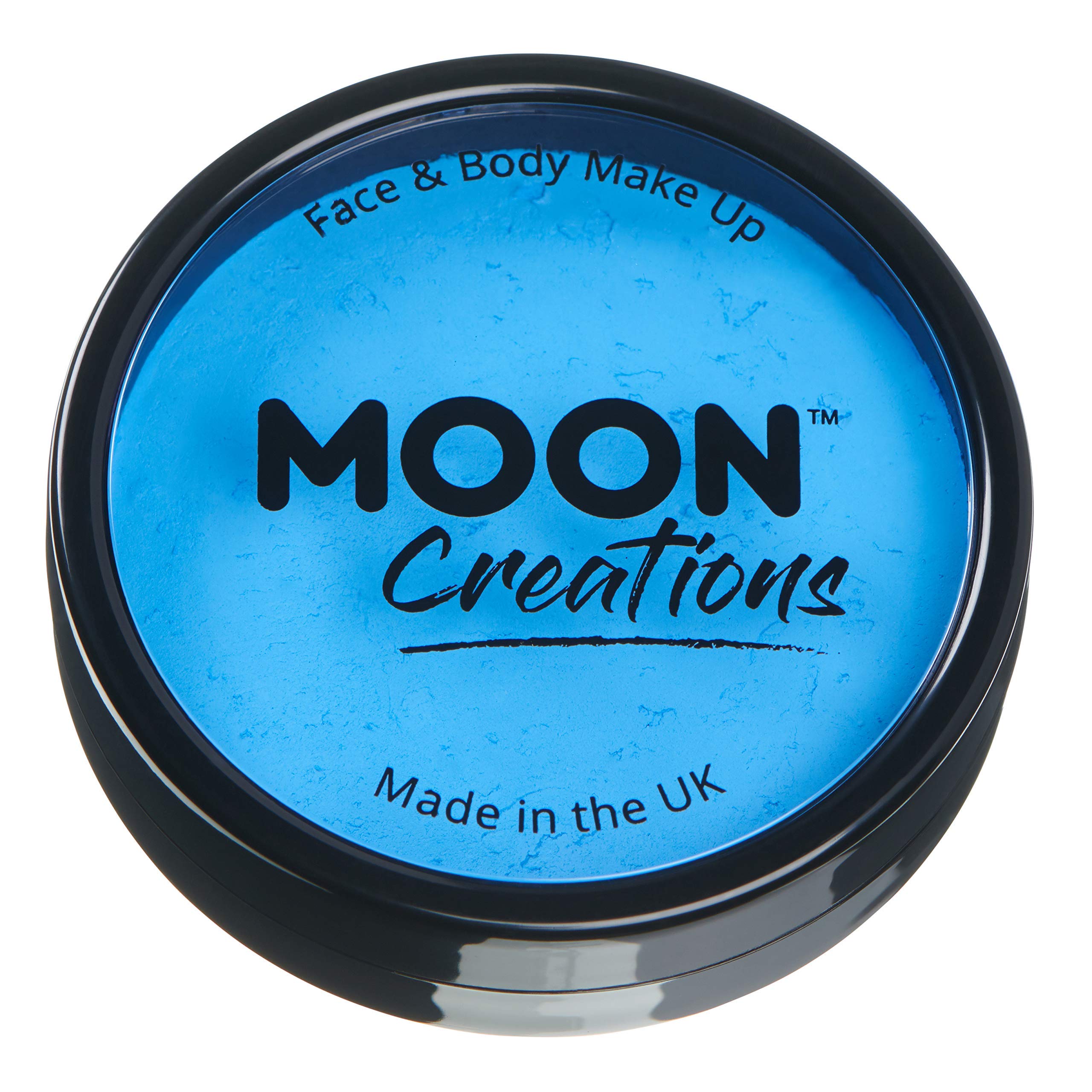 Smiffys Moon Creations Pro Face Paint Cake Pot, Sky Blue