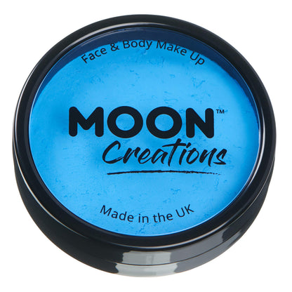 Smiffys Moon Creations Pro Face Paint Cake Pot, Sky Blue