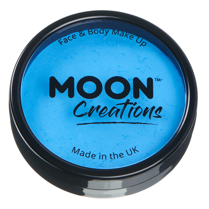 Smiffys Moon Creations Pro Face Paint Cake Pot, Sky Blue