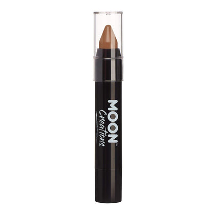 Smiffys Moon Creations Body Crayons, Brown