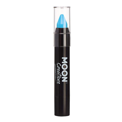 Smiffys Moon Creations Body Crayons, Light Blue