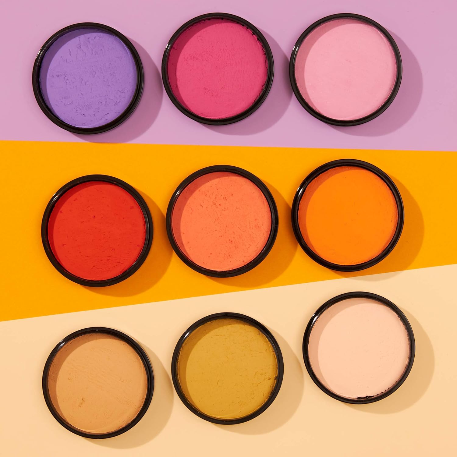 Smiffys Moon Creations Pro Face Paint Cake Pot,Bright Pink