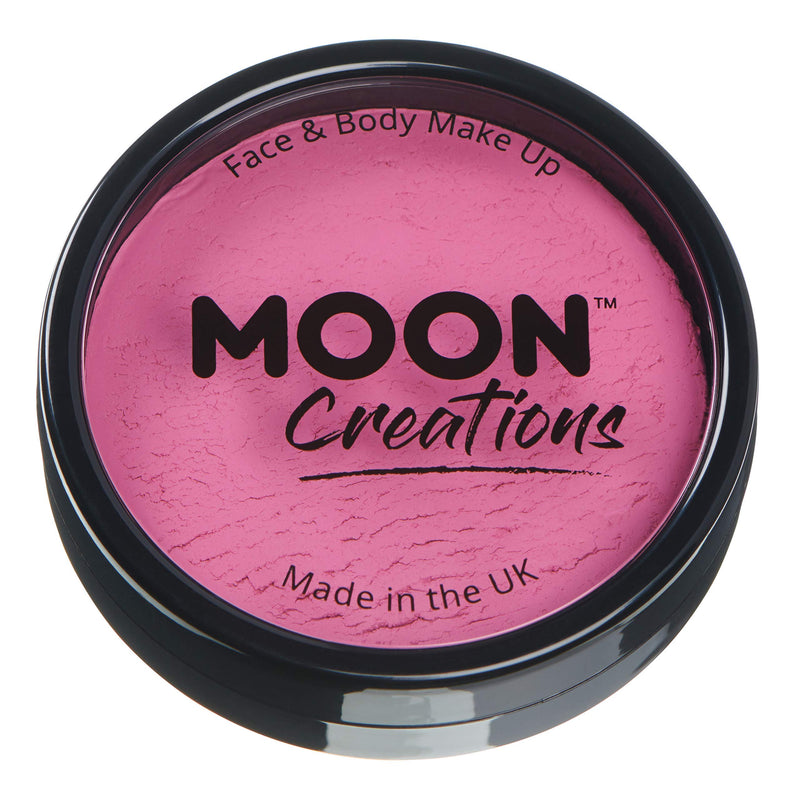 Smiffys Moon Creations Pro Face Paint Cake Pot,Bright Pink