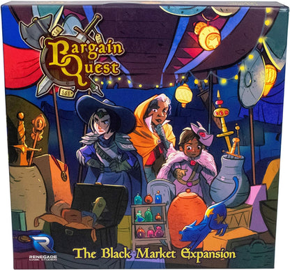 Renegade Game Studios Bargain Quest: The Black Market Expansion Game for 2-8 Players Aged 8 & Up