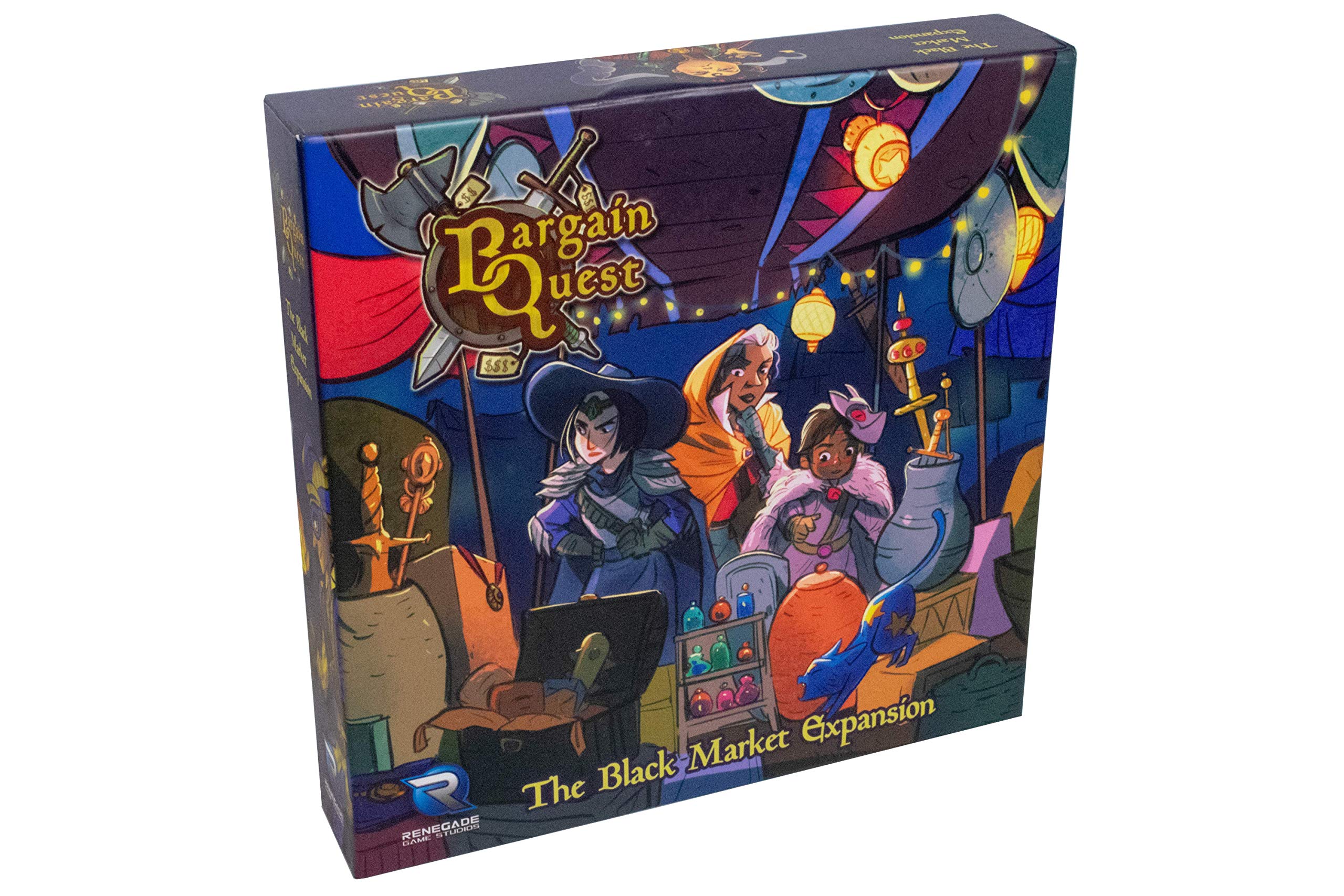 Renegade Game Studios Bargain Quest: The Black Market Expansion Game for 2-8 Players Aged 8 & Up