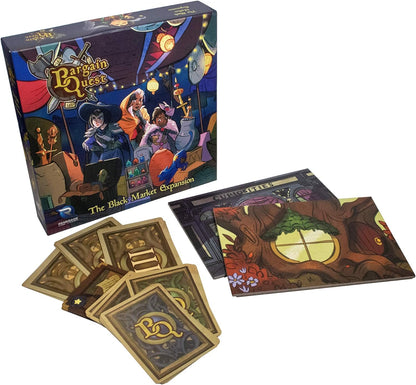 Renegade Game Studios Bargain Quest: The Black Market Expansion Game for 2-8 Players Aged 8 & Up