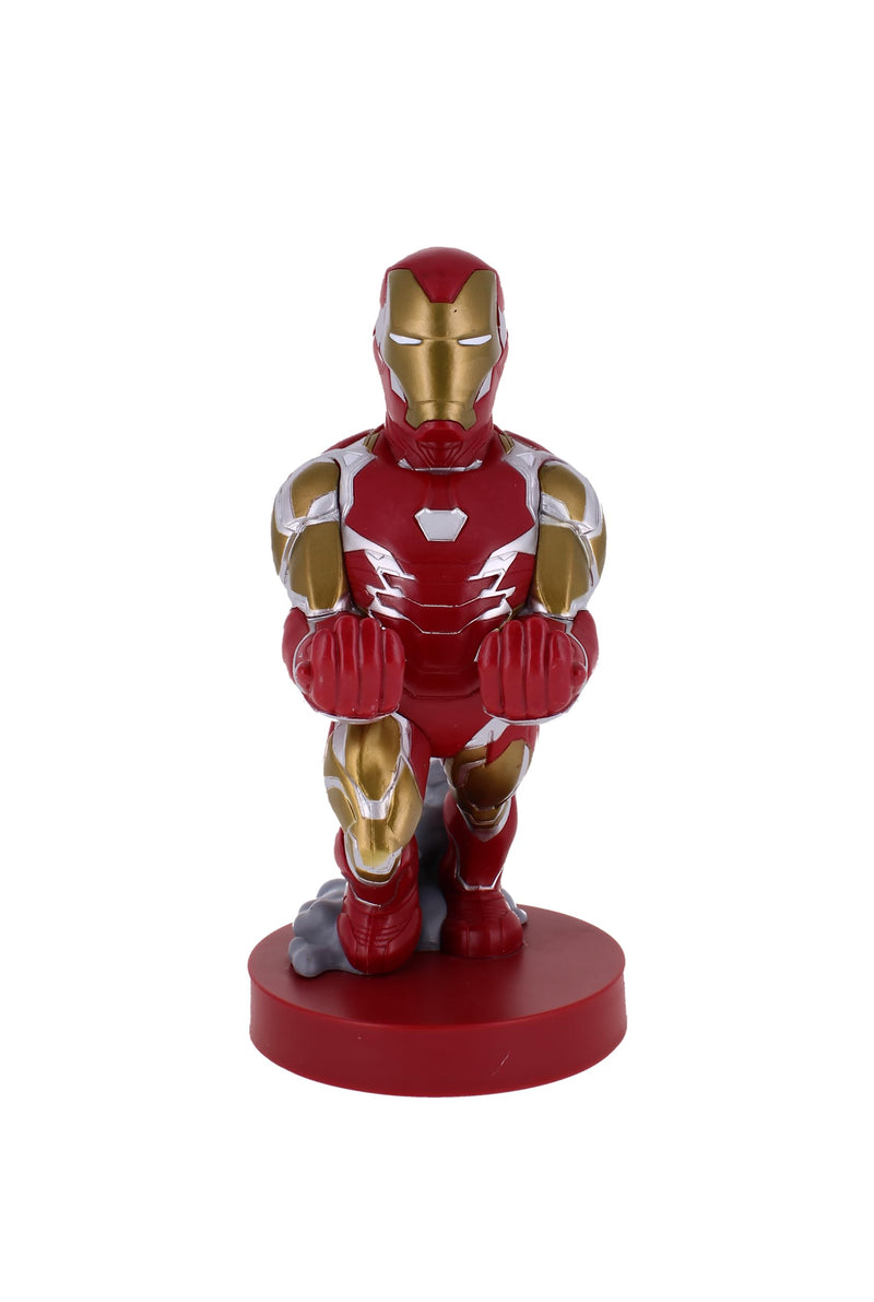 Cable Guys - Marvel Infinity Saga Iron Man Gaming Accessories Holder & Phone Holder for Most Controller (Xbox, Play Station, Nintendo Switch) & Phone Ironman Endgame