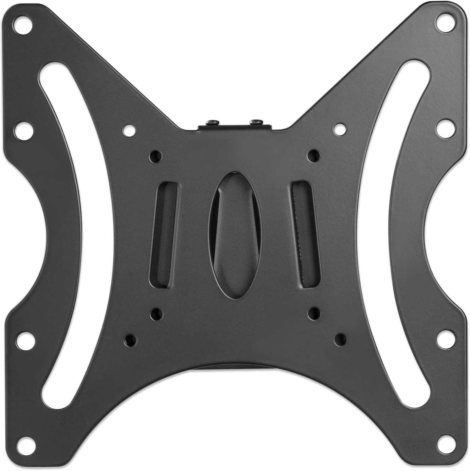 Manhattan TV & Monitor Mount, Wall, Fixed, 1 screen, Screen Sizes: 23-42", Black, VESA: 75x75 to 200x200mm, Max 30kg,