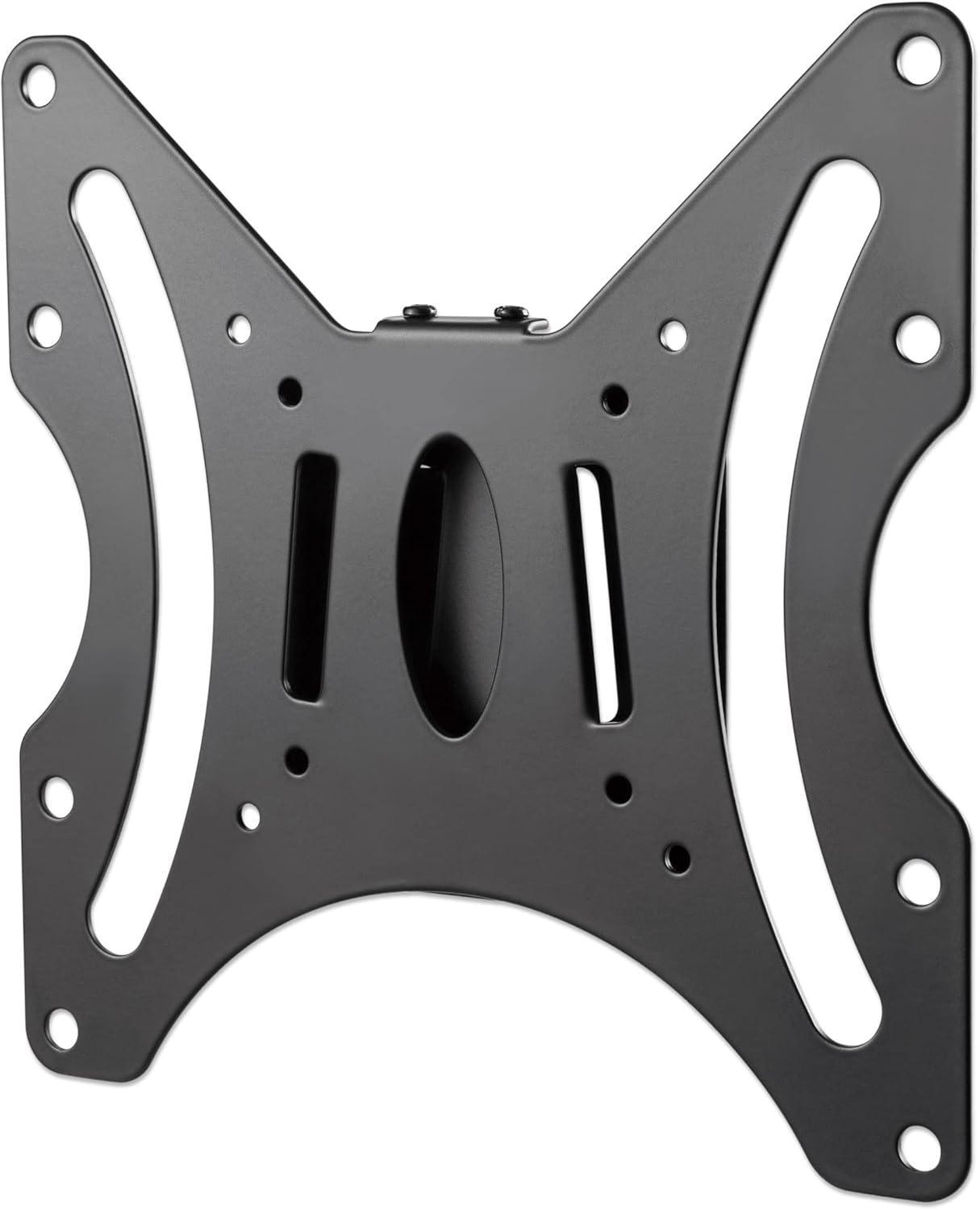 Manhattan TV & Monitor Mount, Wall, Fixed, 1 screen, Screen Sizes: 23-42", Black, VESA: 75x75 to 200x200mm, Max 30kg,