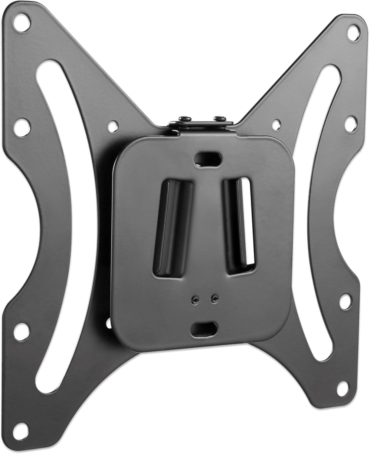 Manhattan TV & Monitor Mount, Wall, Fixed, 1 screen, Screen Sizes: 23-42", Black, VESA: 75x75 to 200x200mm, Max 30kg,