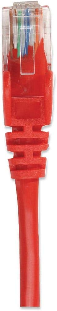 Intellinet Cat5e UTP, 1m - Cable de Red (1m, 1 m, Cat5e, U/UTP (UTP), RJ-45, RJ-45, Rojo